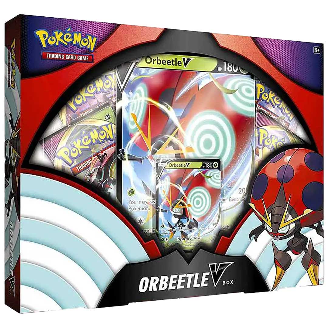 Pokemon Sword & Shield Orbeetle V Box