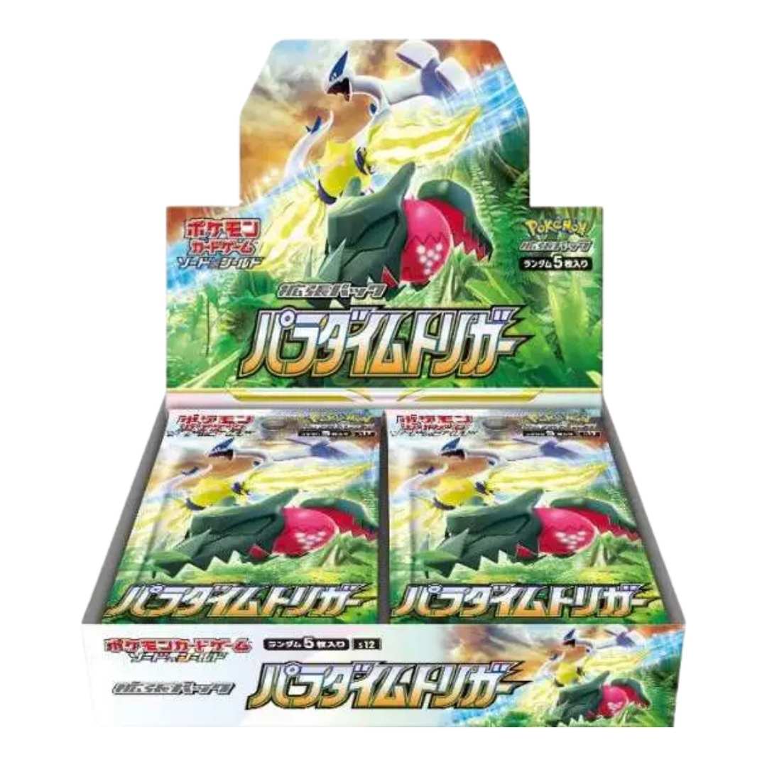Pokemon Sword & Shield Paradigm Trigger Booster Box + 1 Promo Pack (Japanese)
