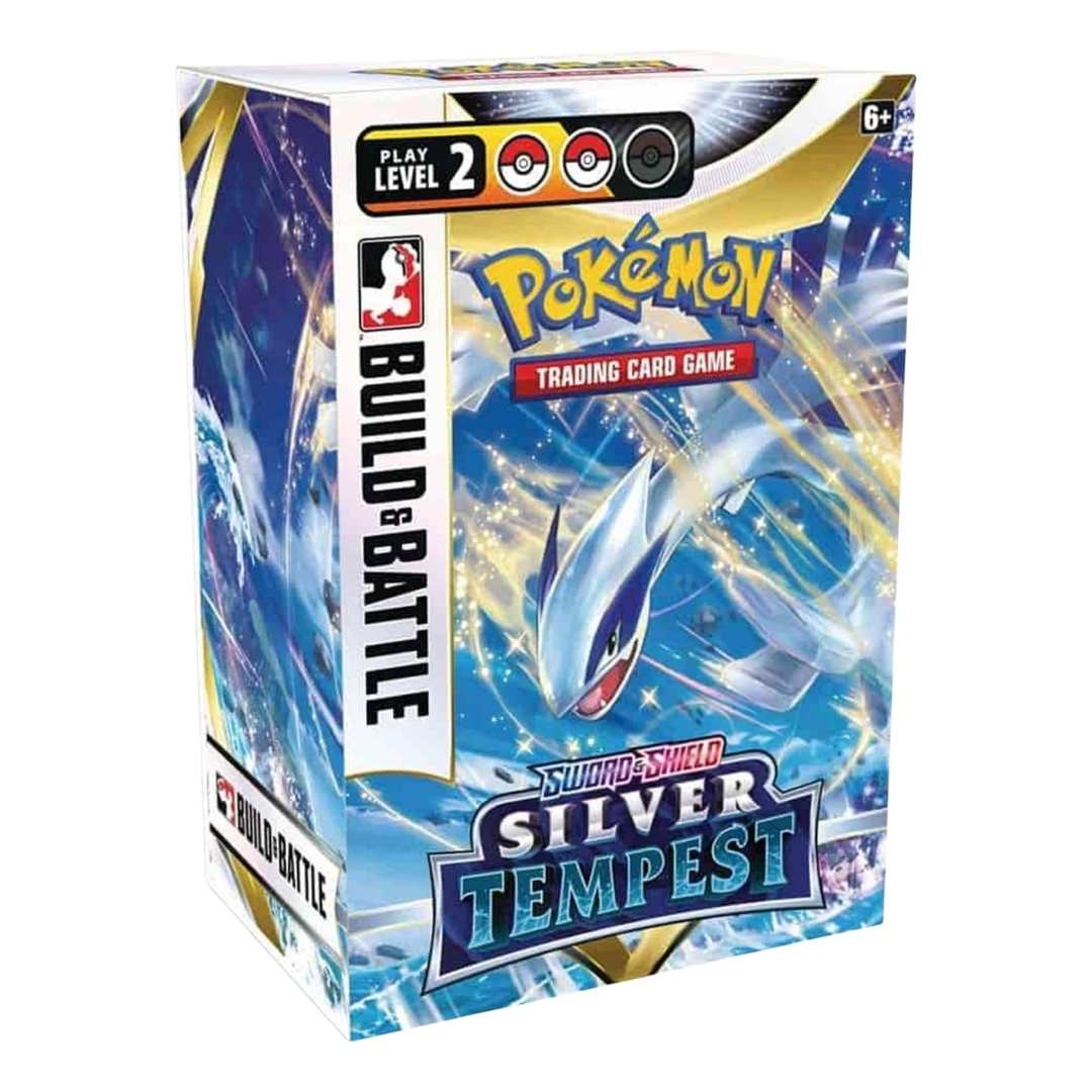 Pokemon Sword & Shield Silver Tempest Build & Battle Deck Box