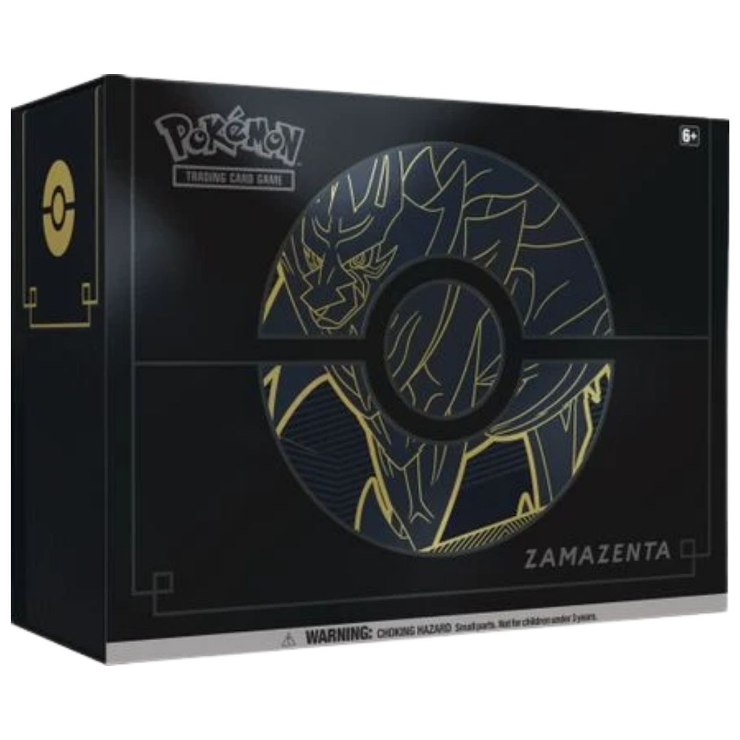 Pokemon Sword & Shield Zacian & Zamazenta Elite Trainer Plus Box