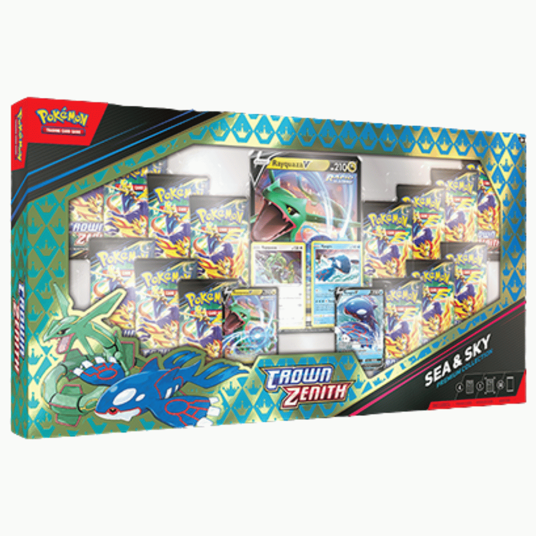 Pokemon TCG: Crown Zenith Sea and Sky Premium Collection Box