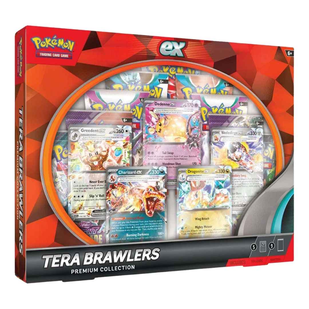 Pokemon Tera Brawlers Collection Box