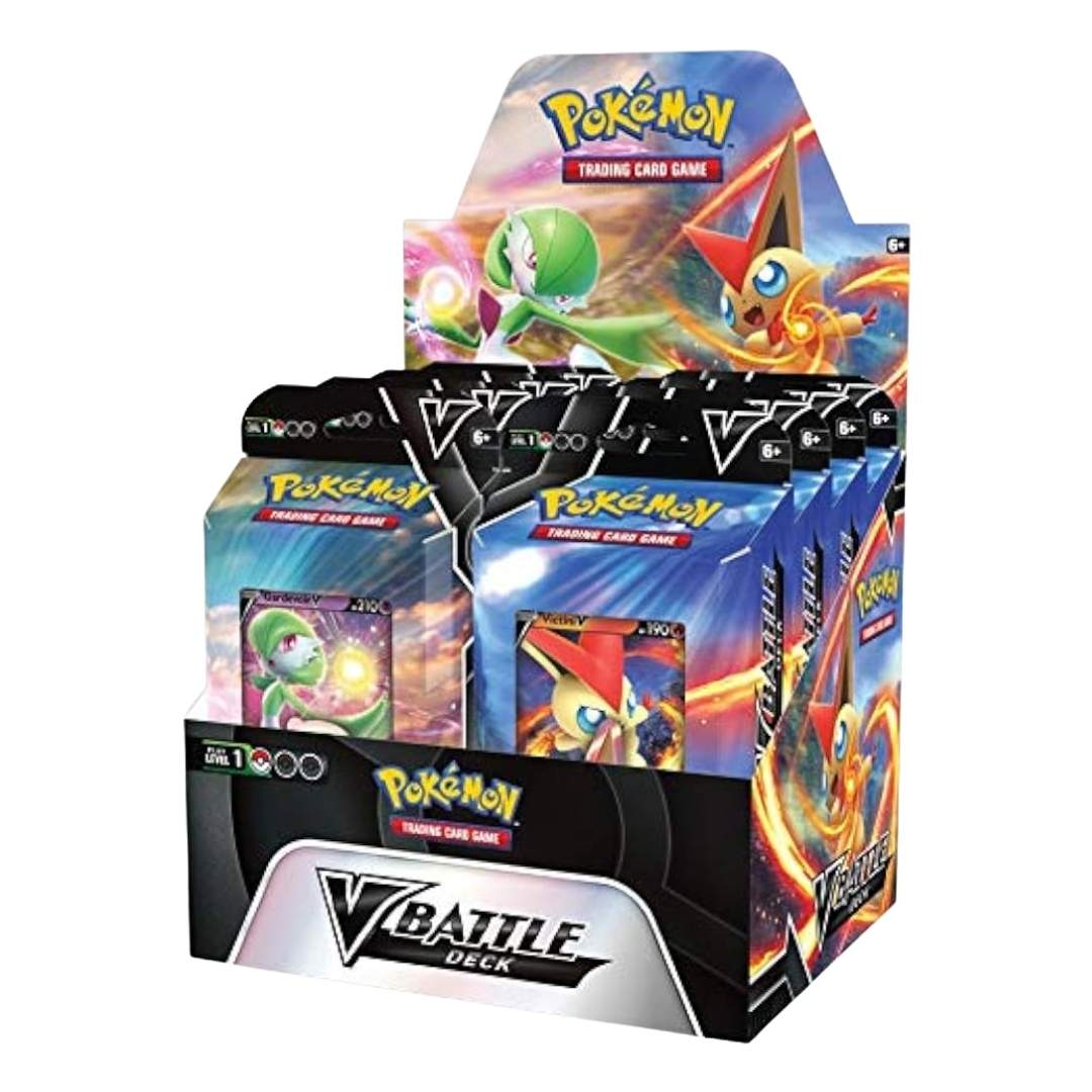 Pokemon V Battle Decks: Victini V and Gardevoir V Display Box