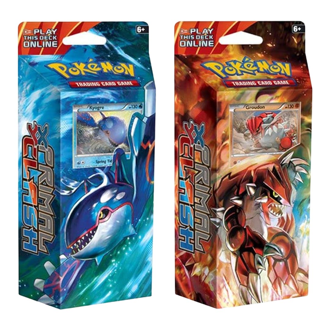 Pokemon XY Primal Clash Theme Deck Box