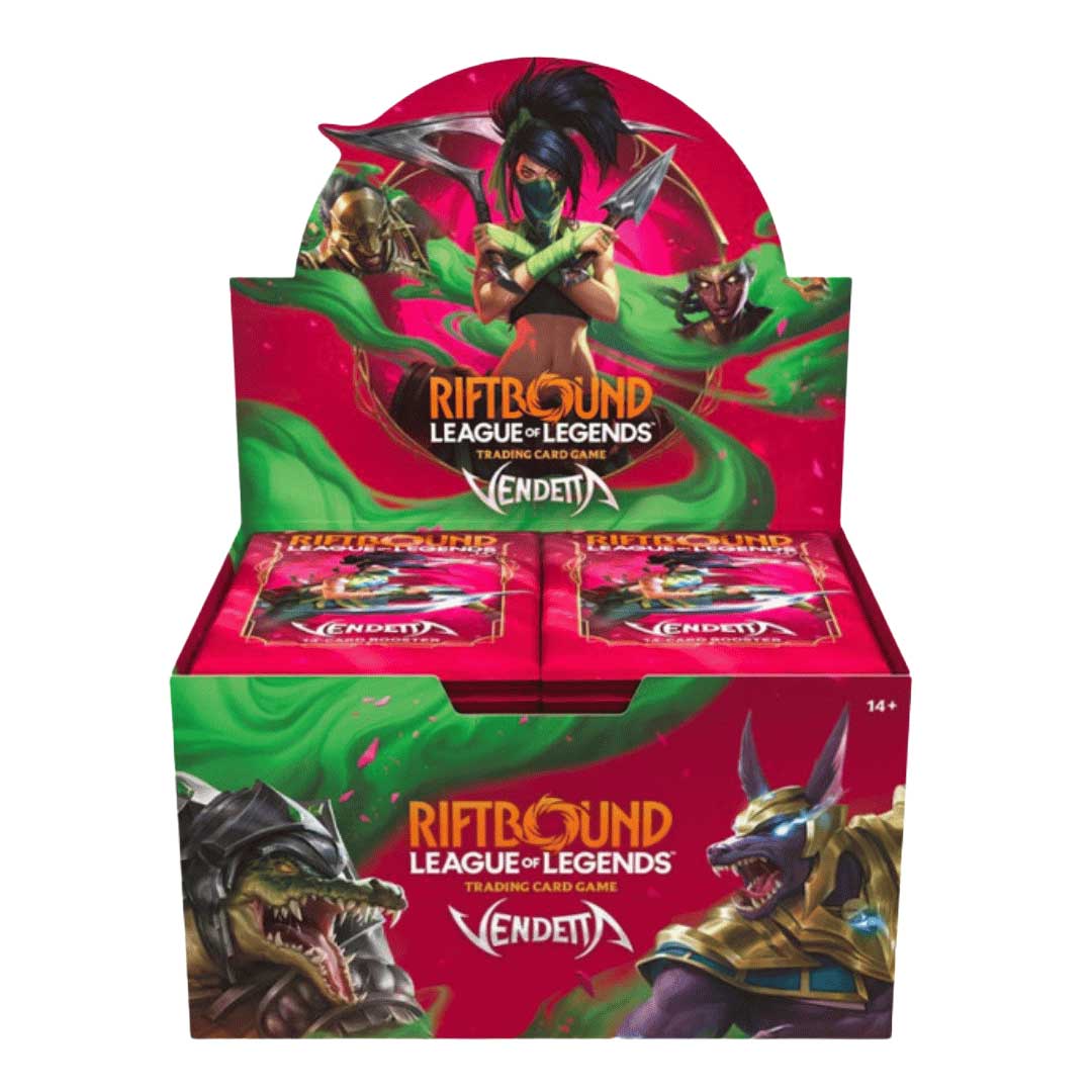 Riftbound League of Legends Vendetta Booster Box