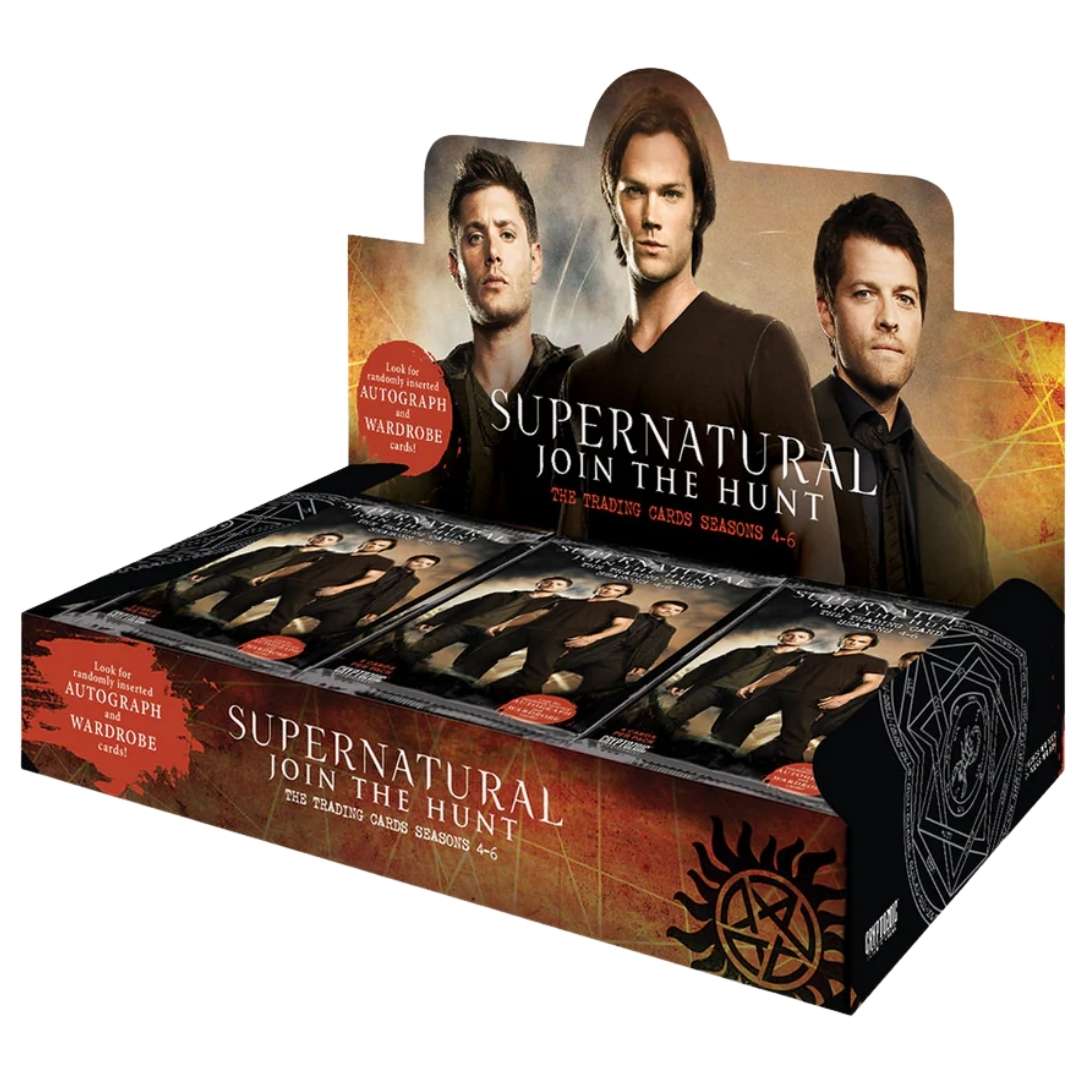 Supernatural Season 4-6 Trading Cards (Cryptozoic) Box