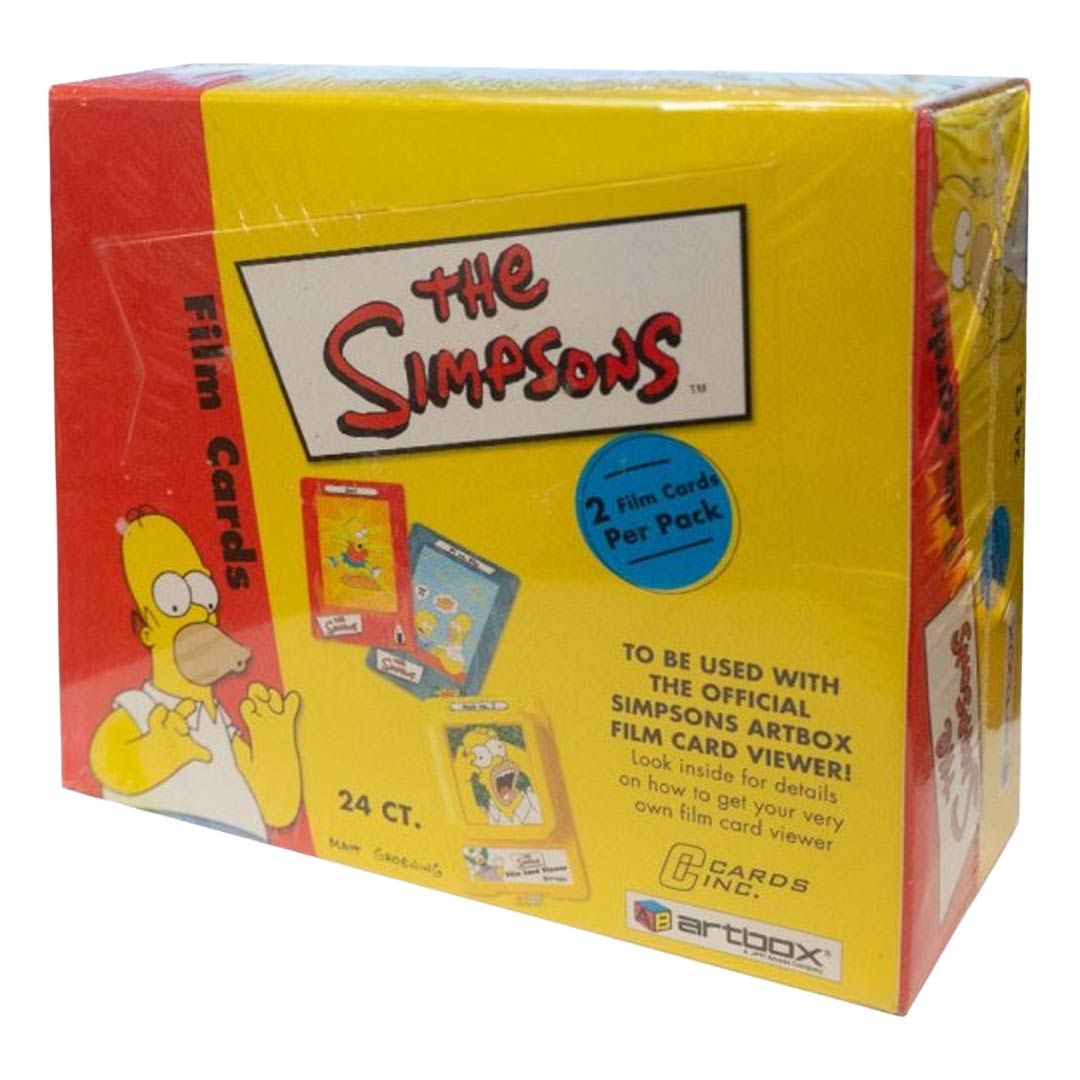 The Simpsons Film Cards (Artbox) Box