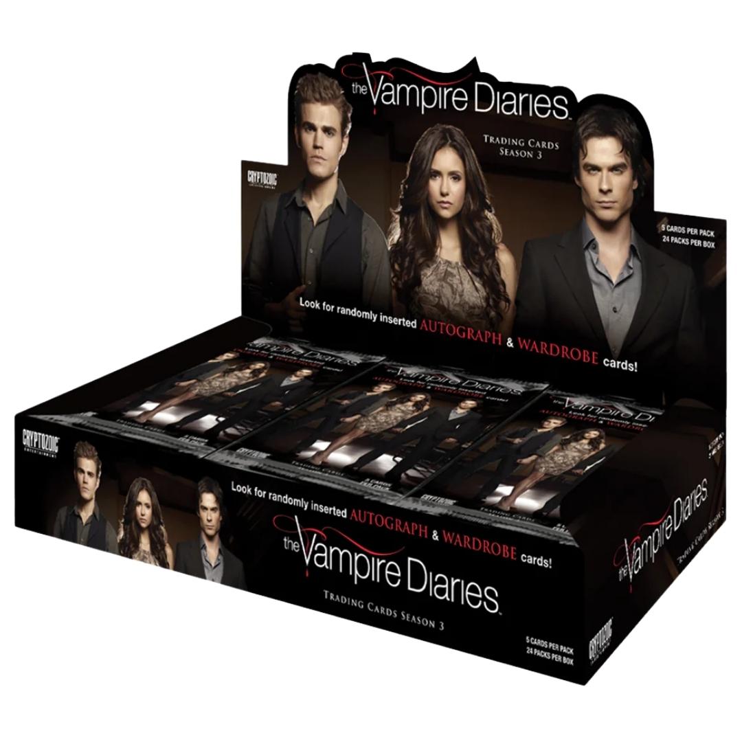 The Vampire Diaries Ser 3 Trading Cards (Cryptozoic) Box