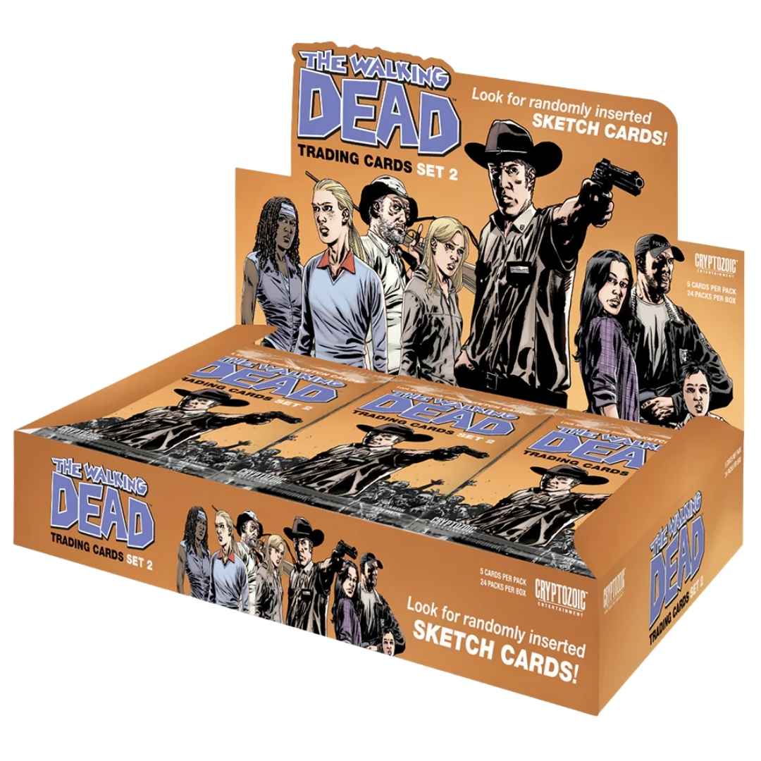 The Walking Dead Comic Set 2 Trading Card Cryptozoic Box
