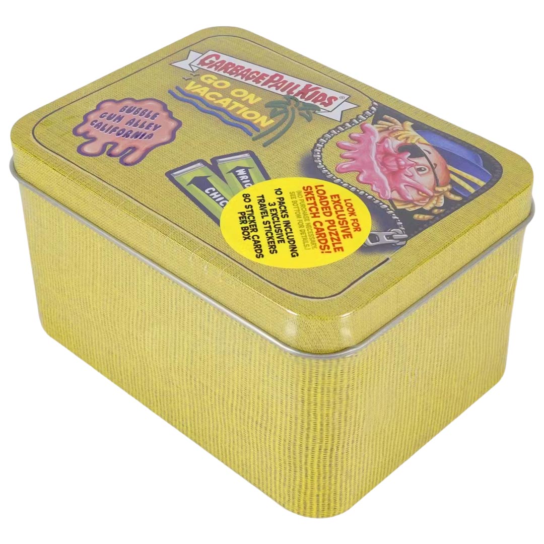 Topps 2023 Garbage Pail Kids Series 1 Goes on Vacation Tin