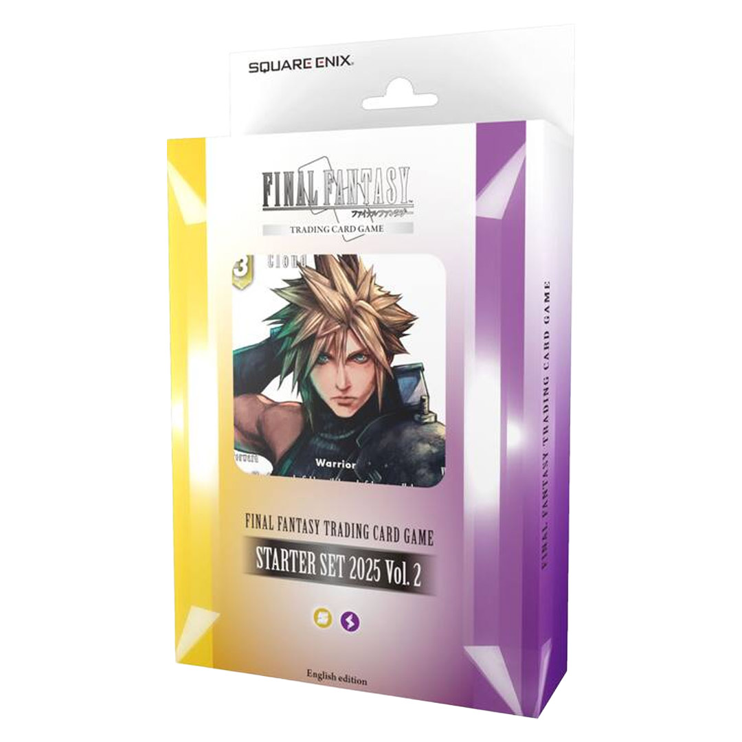  Trading Card Game Final Fantasy Volume 2 Cloud Strife Starter Deck
