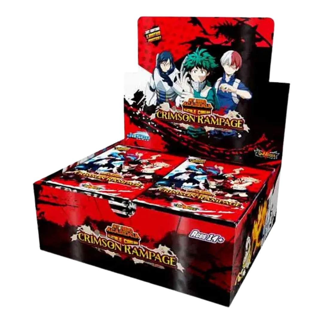  Universus CCG My Hero Academia Series 2 Crimson Rampage Booster Box