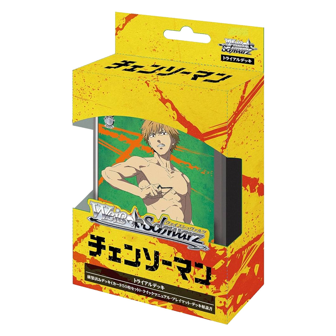Weiss Schwarz Trading Card Game Chainsaw Man Trial Deck 