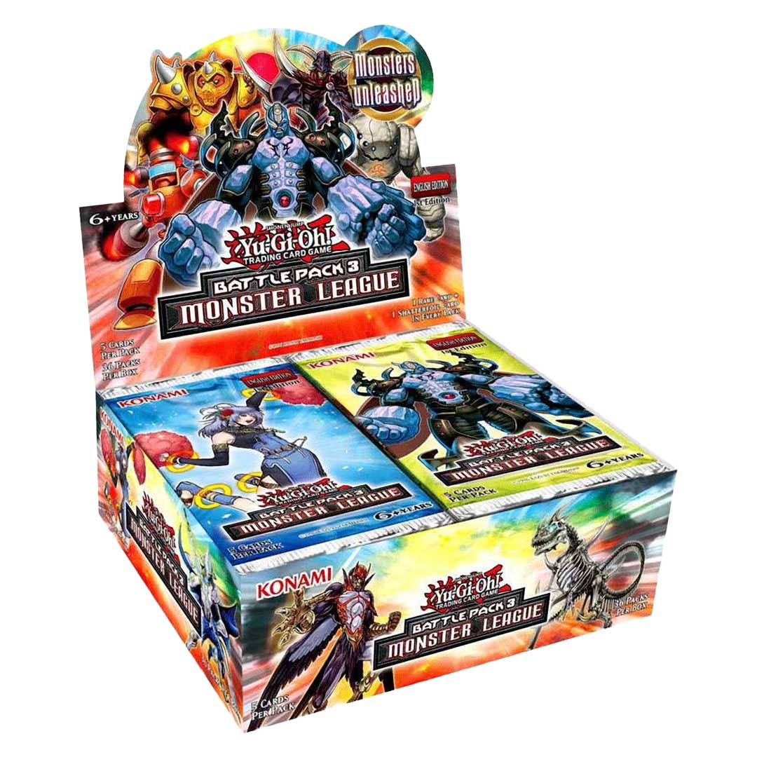 Yu-Gi-Oh! Battle Pack 3: Monster League 1st Ed Booster Box