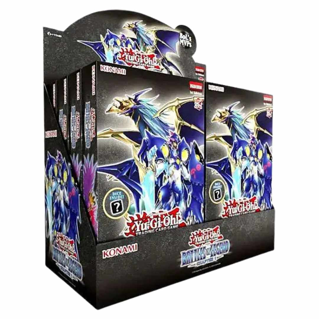 Yu-Gi-Oh! Battles of Legend: Chapter 1 - 8 Box Display