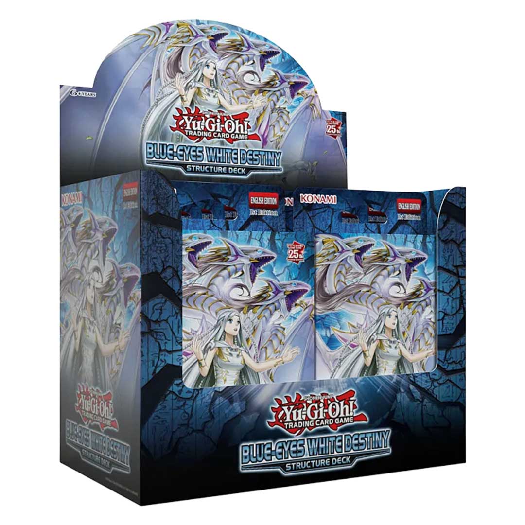 Yu-Gi-Oh! Blue Eyes White Destiny Structure Deck Box