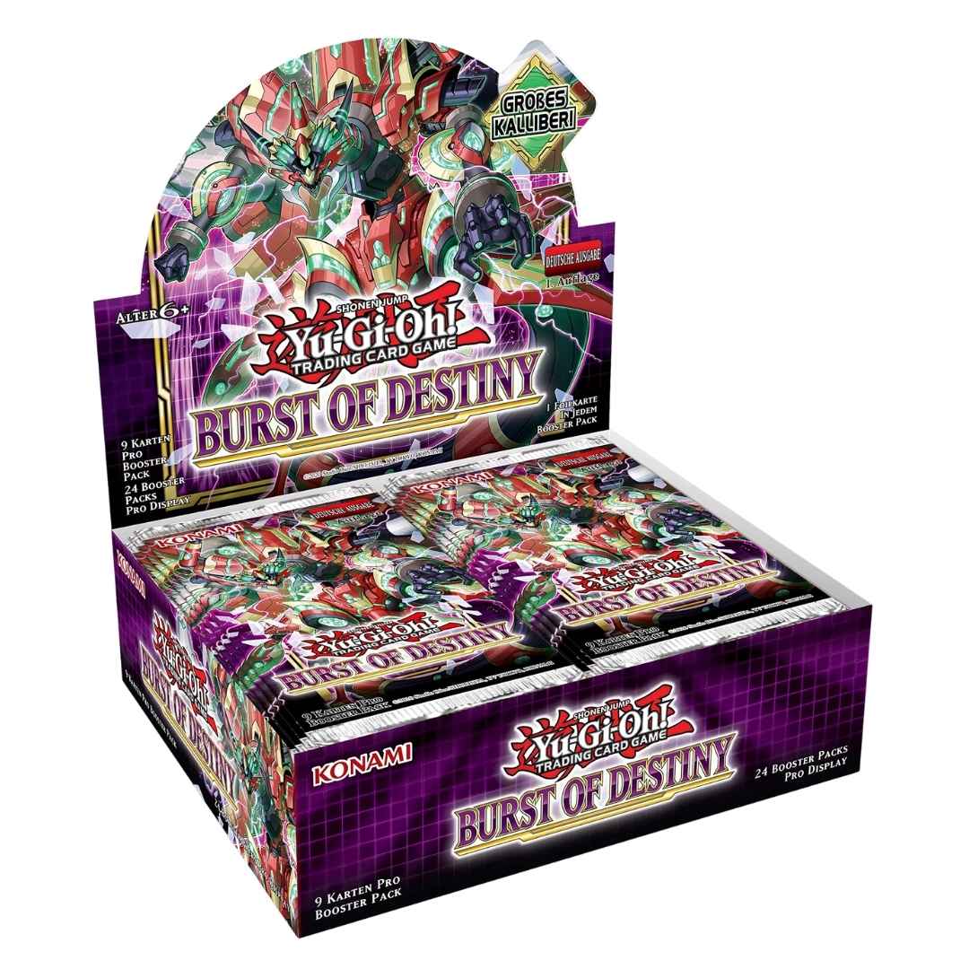 Yu-Gi-Oh! Burst Of Destiny Booster Box