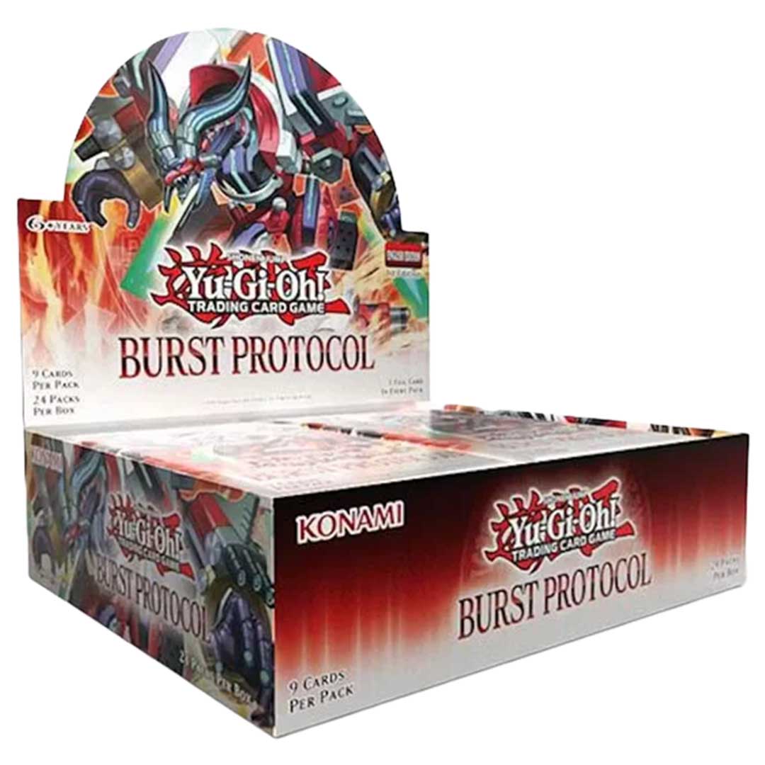 Yu-Gi-Oh! Burst Protocol Booster Box Release Date Checklist Price