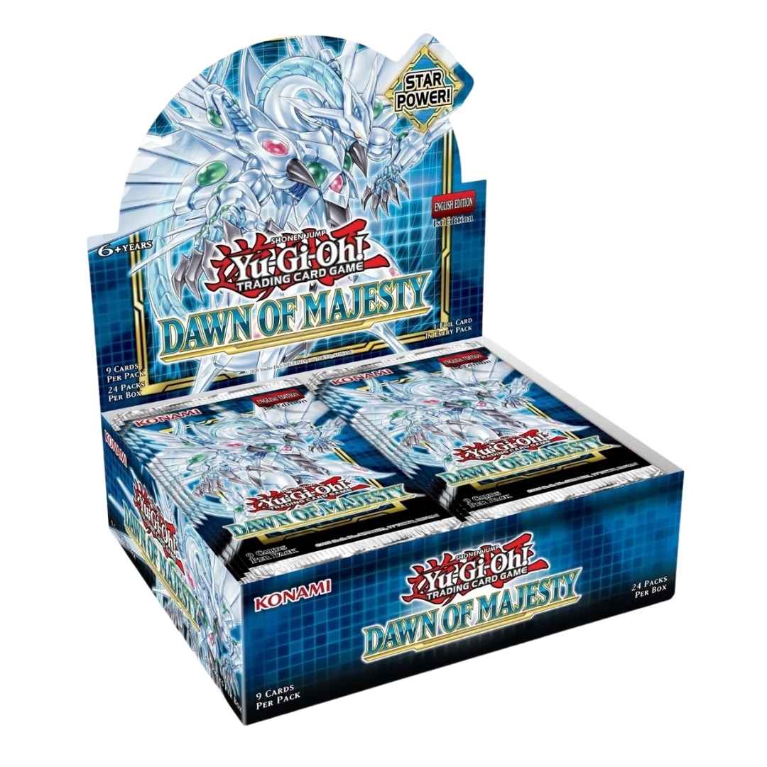 Yu-Gi-Oh! Dawn of Majesty Booster Euro Edition Box