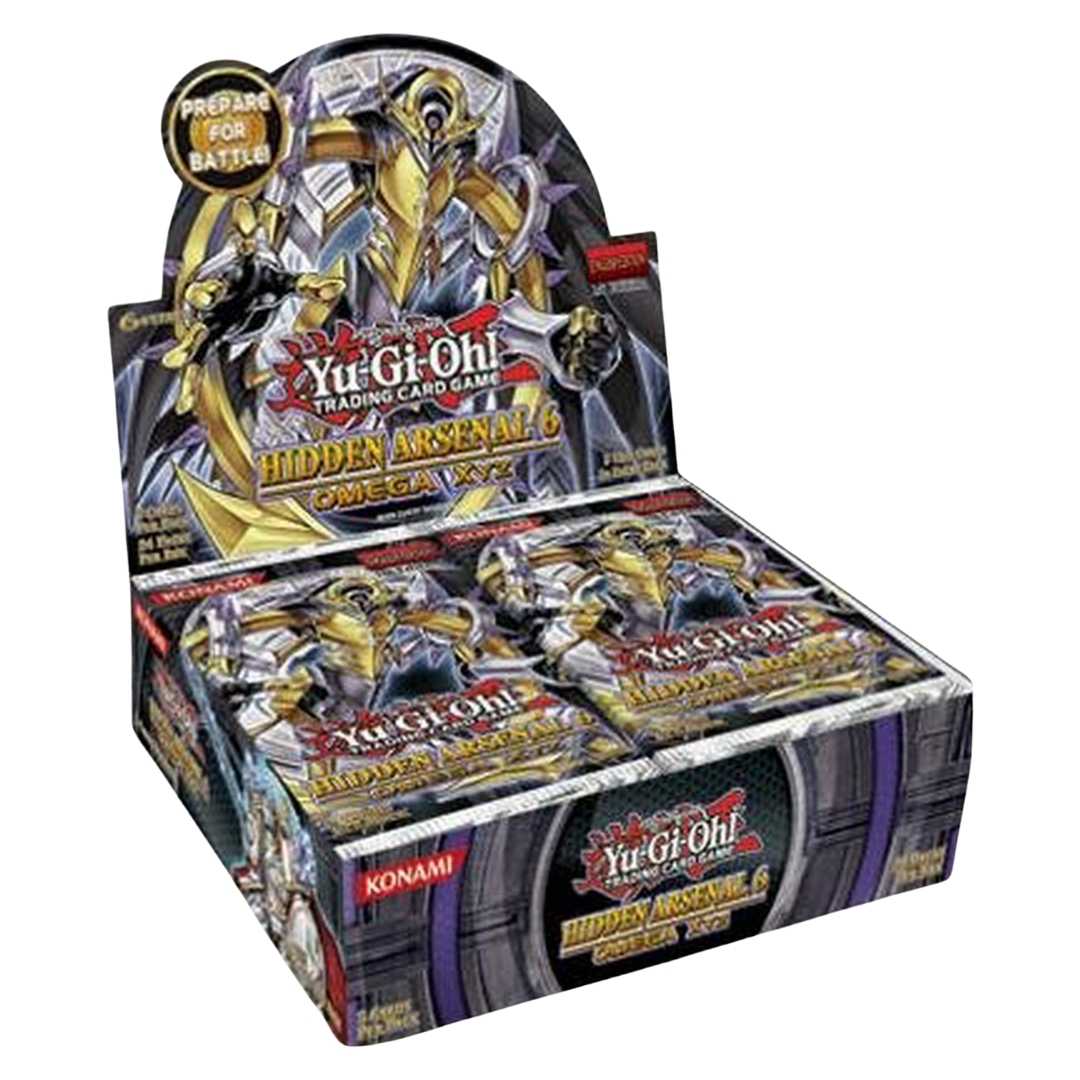 Yu-Gi-Oh! Hidden Arsenal 6: Omega XYZ 1st Edition Booster Box