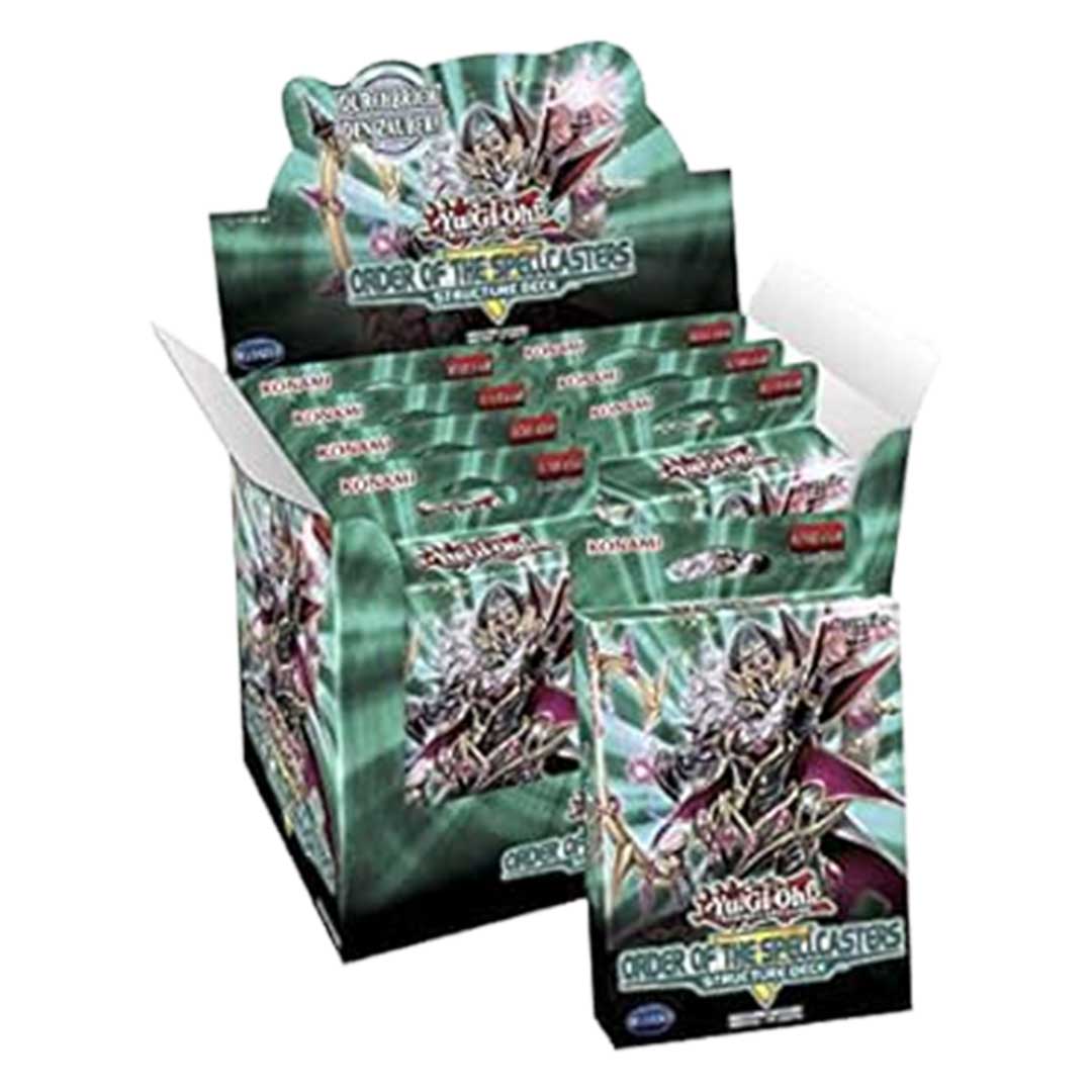Yu-Gi-Oh! Order of the Spellcasters 1st Edition Structure Deck Box