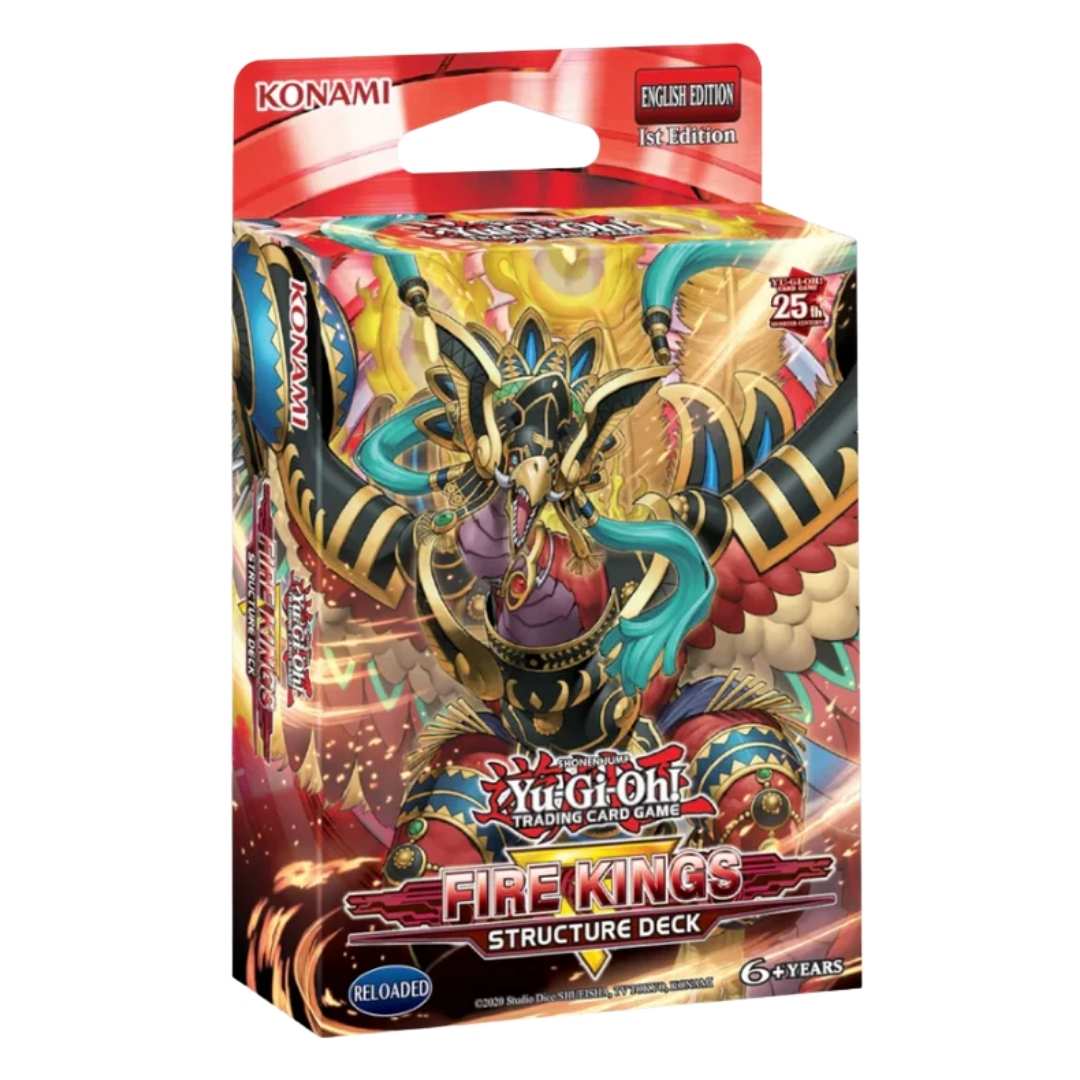 Yu-Gi-Oh! Revamped Fire Kings Structure Deck Box